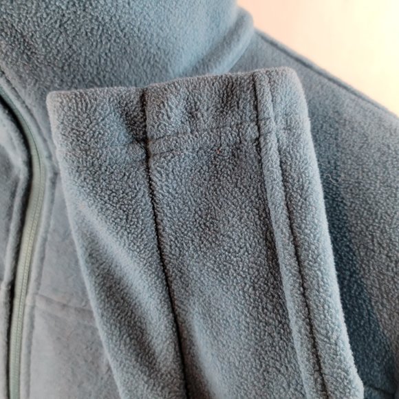 Columbia Jacket Womens Blue Fleece Full Zip Pockets Outdoors Gorpcore Light - Picture 5 of 10